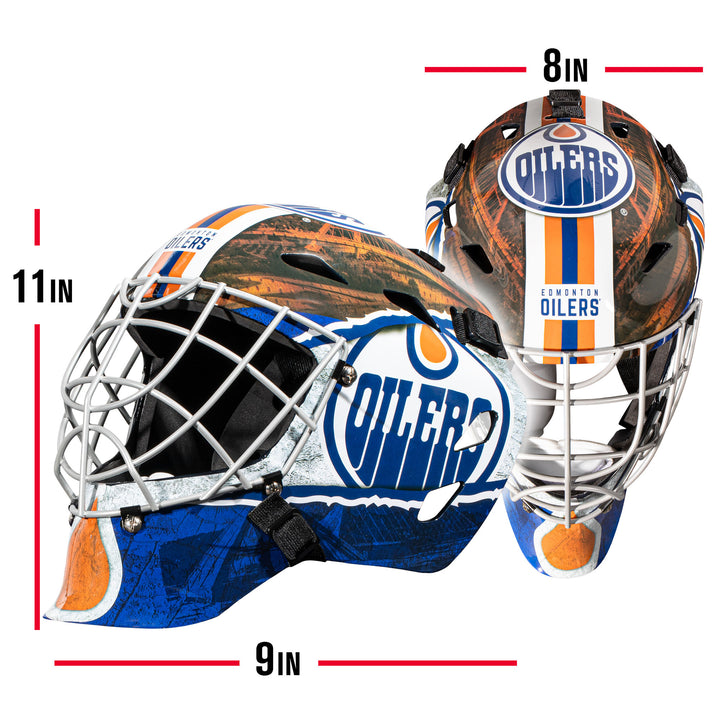 Edmonton Oilers Goalie Mask