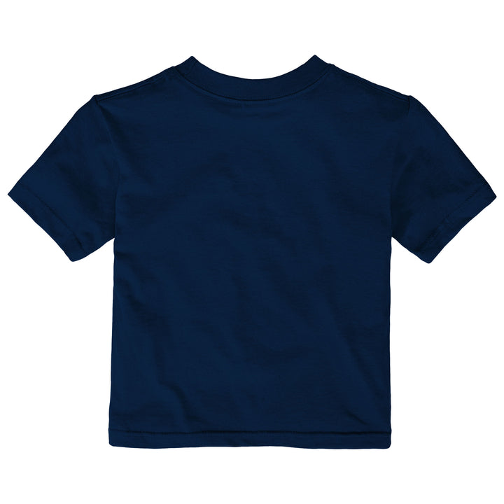 Edmonton Oilers Infant Outerstuff Navy Reverse Retro Logo Tee