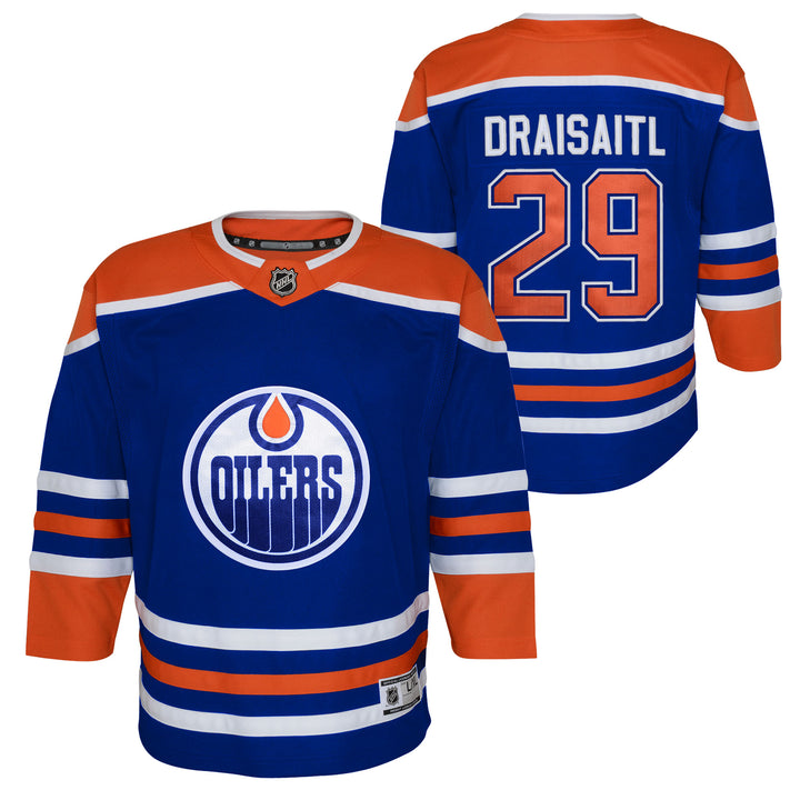 Leon Draisaitl Edmonton Oilers Kids Royal Blue Home Jersey