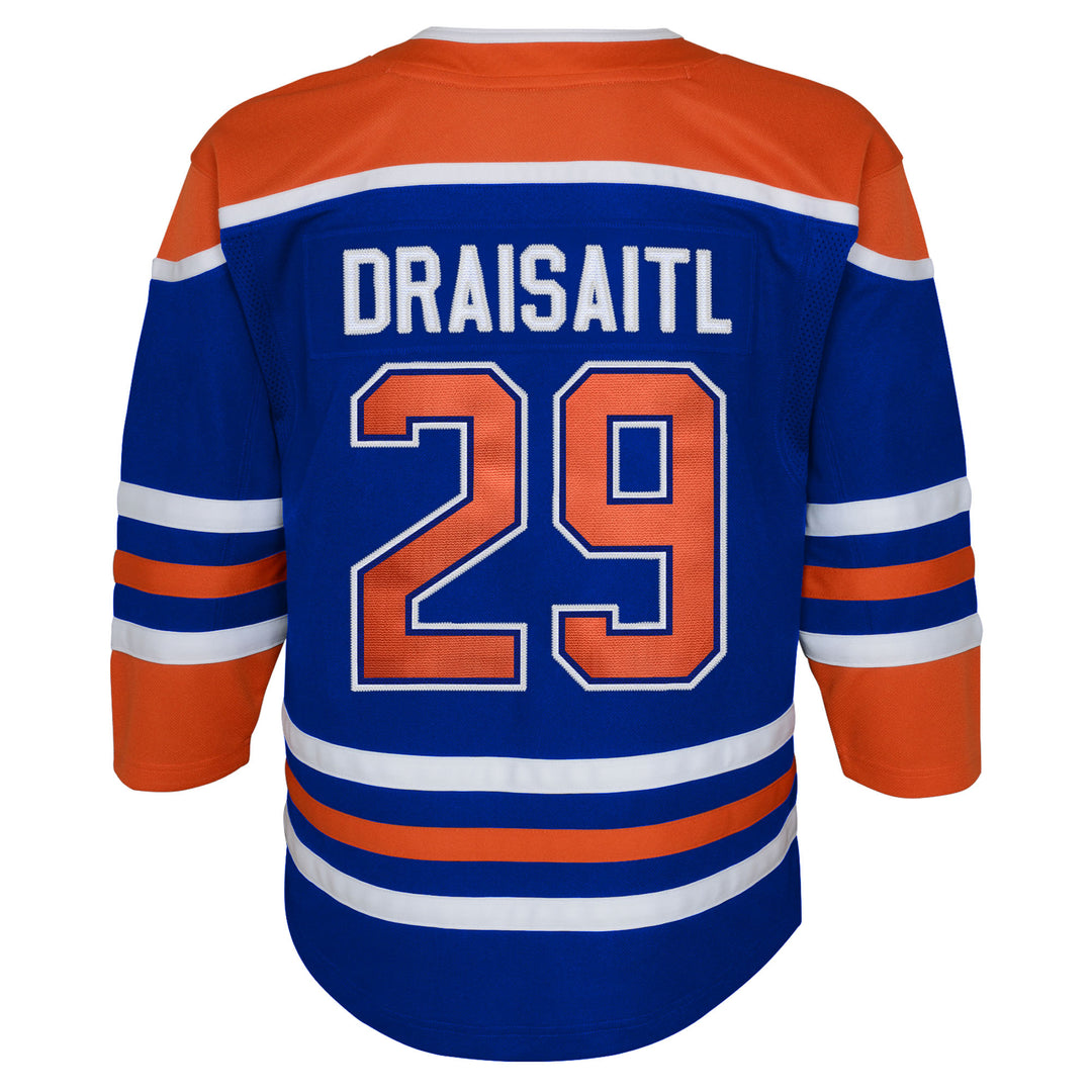 Leon Draisaitl Edmonton Oilers Kids Royal Blue Home Jersey