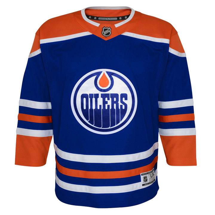 Leon Draisaitl Edmonton Oilers Youth Royal Blue Home Jersey