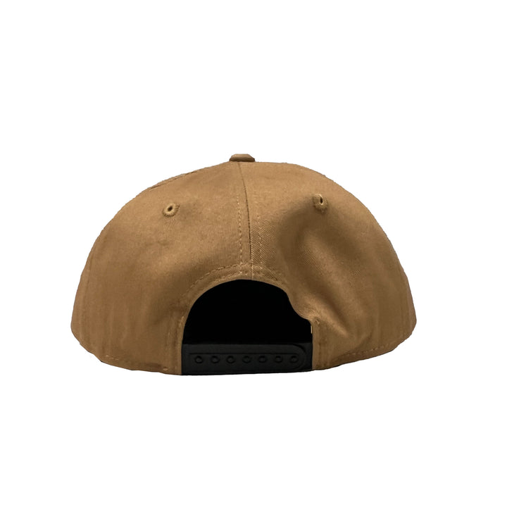 Edmonton Oilers Mammoth Tan & Black Snapback Hat