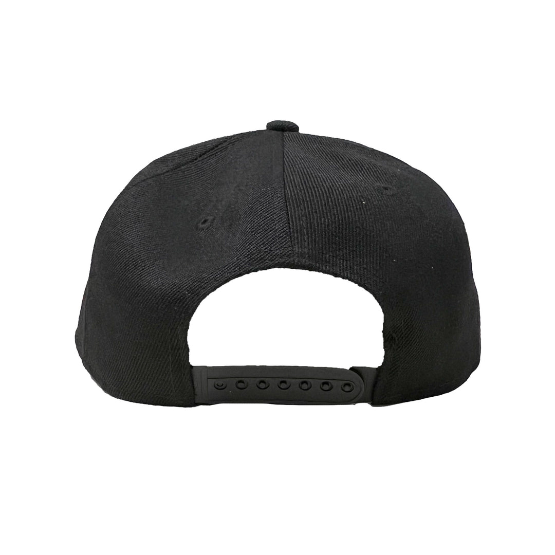 Edmonton Oilers Mammoth Black & White Snapback Hat