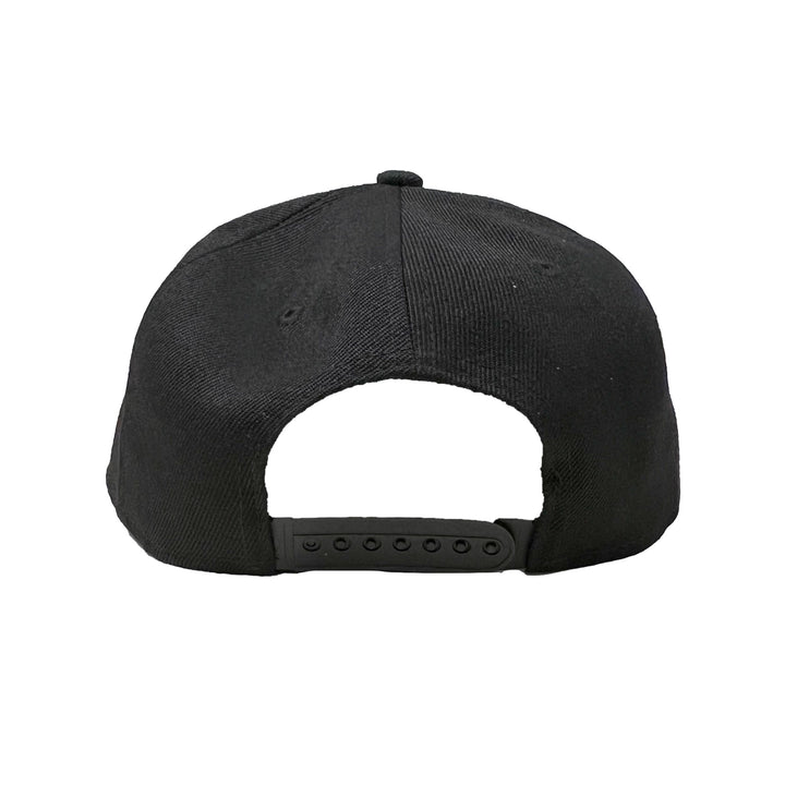 Edmonton Oilers Mammoth Black & White Snapback Hat