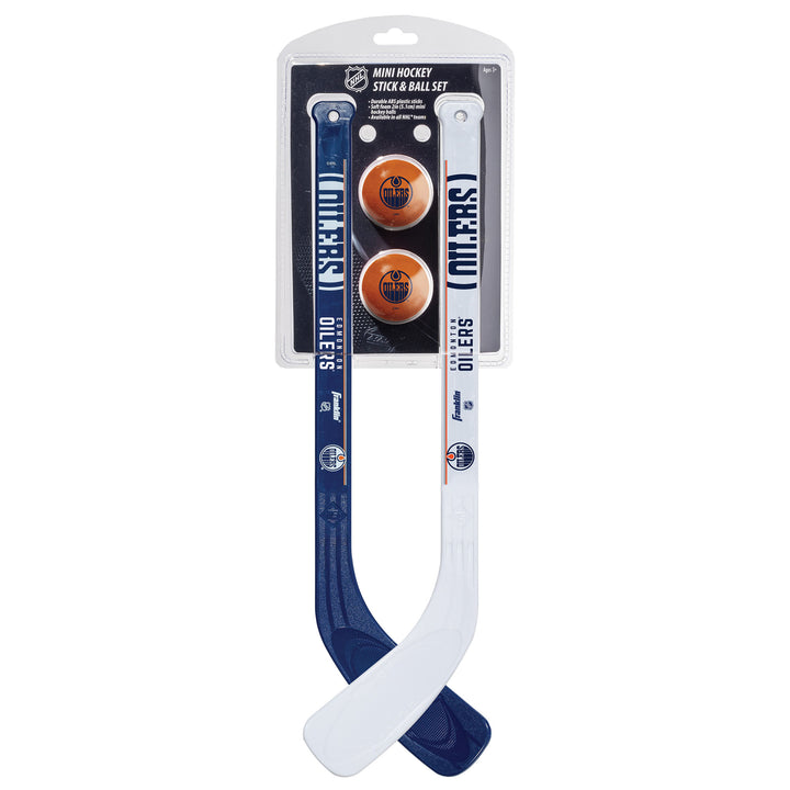 Edmonton Oilers Mini Hockey Stick & Ball set