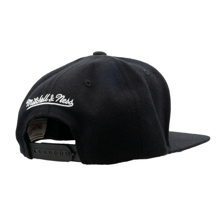 Edmonton Oilers Mitchell & Ness Pride Black Snapback Hat