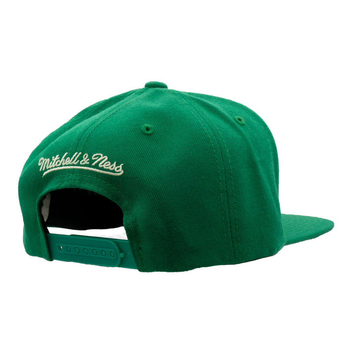 Edmonton Oilers Mitchell & Ness St. Patrick's Day Green Stout Snapback Hat