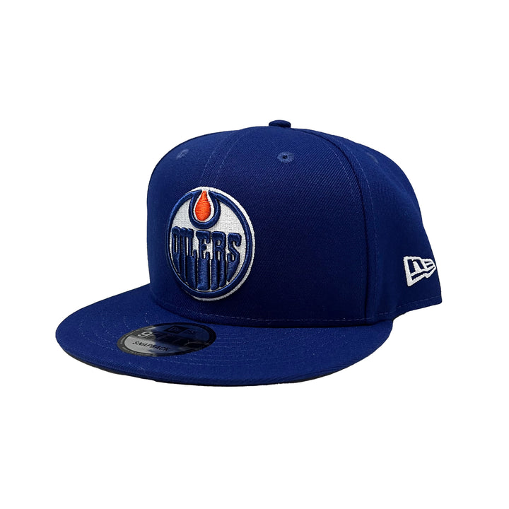Edmonton Oilers New Era Royal 9FIFTY Snapback Hat