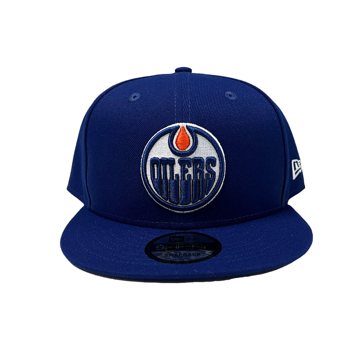 Edmonton Oilers New Era Royal 9FIFTY Snapback Hat