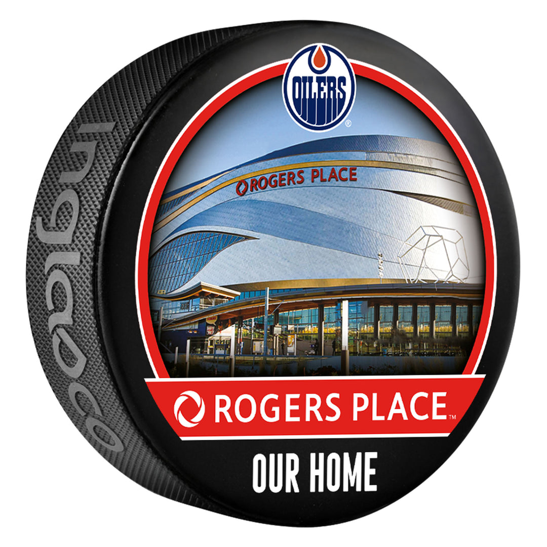 Edmonton Oilers Rogers Place Puck
