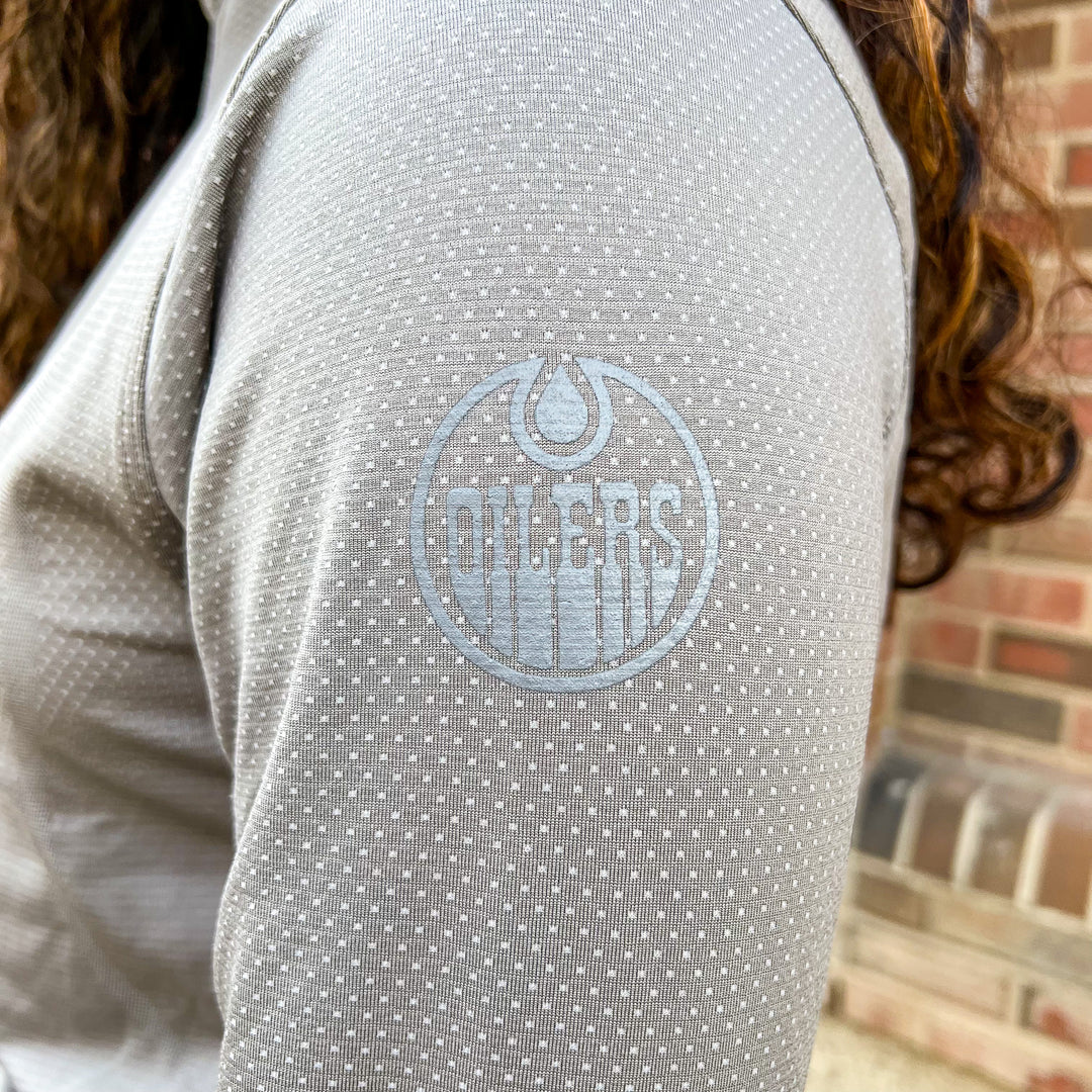 Edmonton Oilers Women's lululemon Swiftly Relaxed Half-Zip Sweatshirt