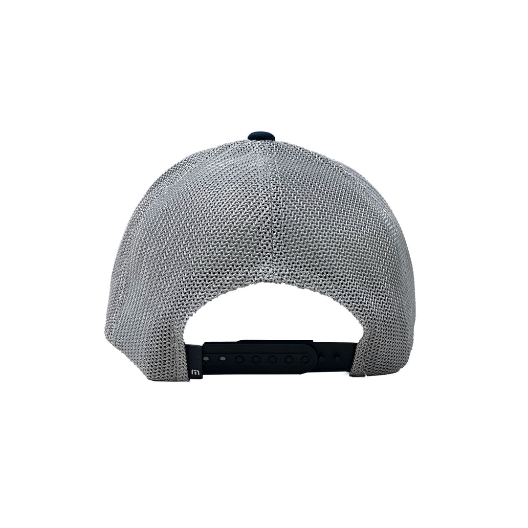 Edmonton Oilers TravisMathew Back Country Heather Grey Adjustable Hat