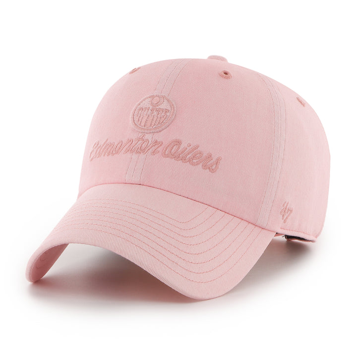 Edmonton Oilers Women's '47 Pink Clean Up Adjustable Hat