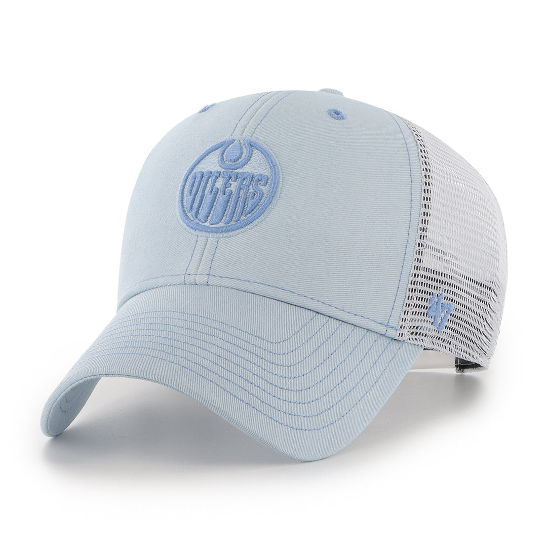 Edmonton Oilers Women's '47 Sky Blue Haze MVP Snapback Hat