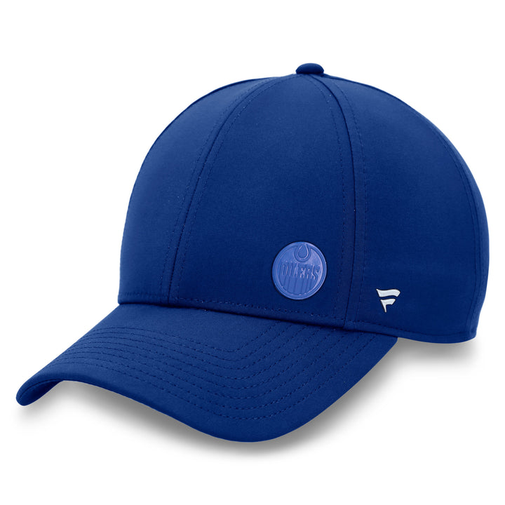 Edmonton Oilers Women's Fanatics Cobalt Authentic Pro Rest Recovery Adjustable Hat