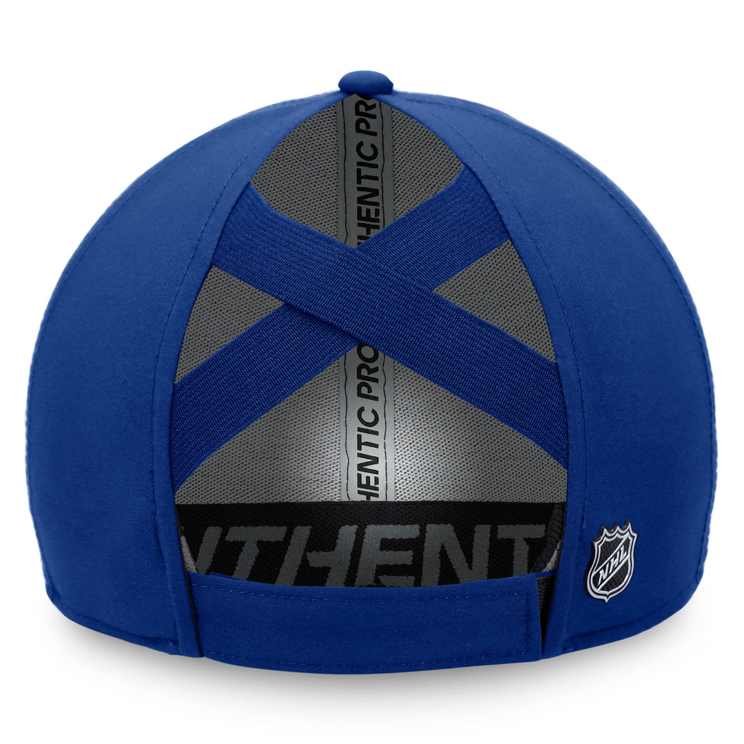 Edmonton Oilers Women's Fanatics Cobalt Authentic Pro Rest Recovery Adjustable Hat