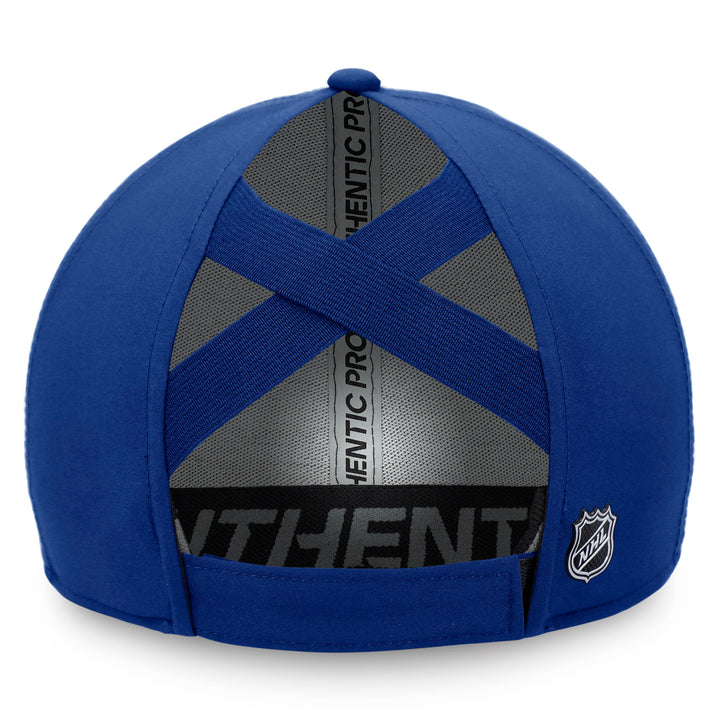Edmonton Oilers Women's Fanatics Cobalt Authentic Pro Rest Recovery Adjustable Hat