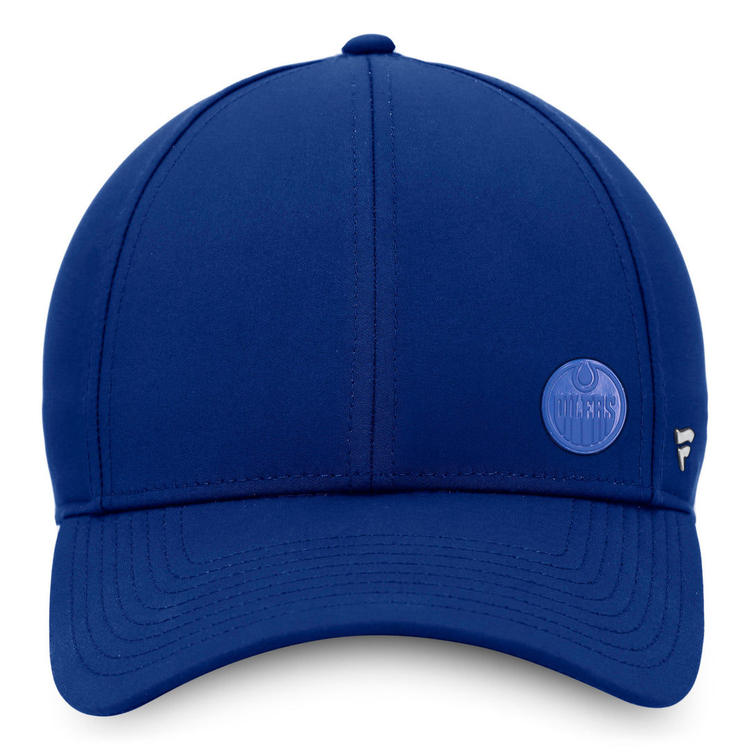 Edmonton Oilers Women's Fanatics Cobalt Authentic Pro Rest Recovery Adjustable Hat