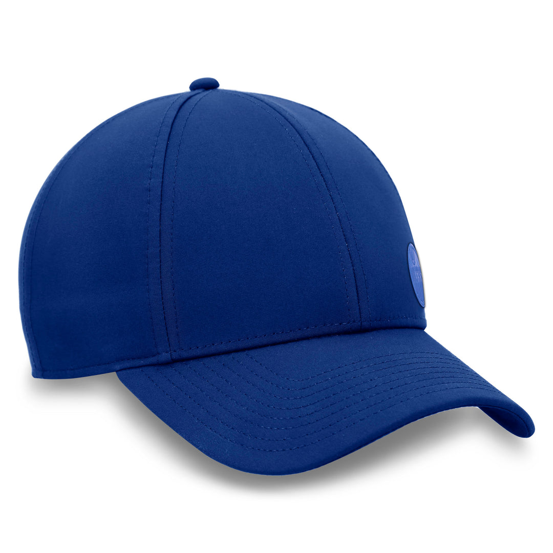Edmonton Oilers Women's Fanatics Cobalt Authentic Pro Rest Recovery Adjustable Hat