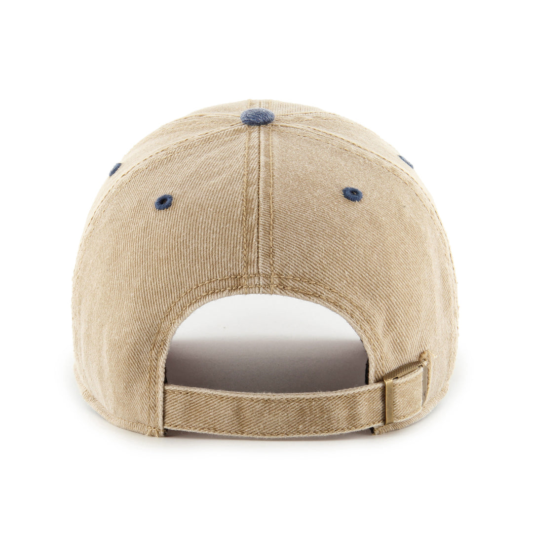 Edmonton Oilers '47 Khaki & Denim Eldin Clean Up Adjustable Hat