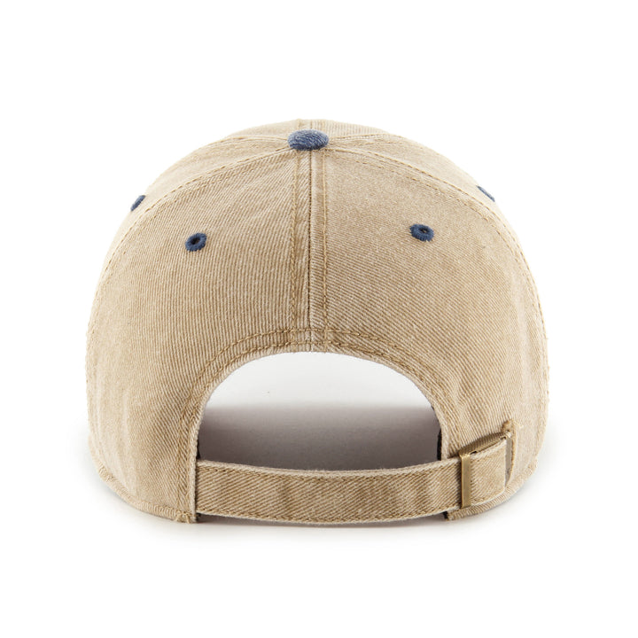 Edmonton Oilers '47 Khaki & Denim Eldin Clean Up Adjustable Hat