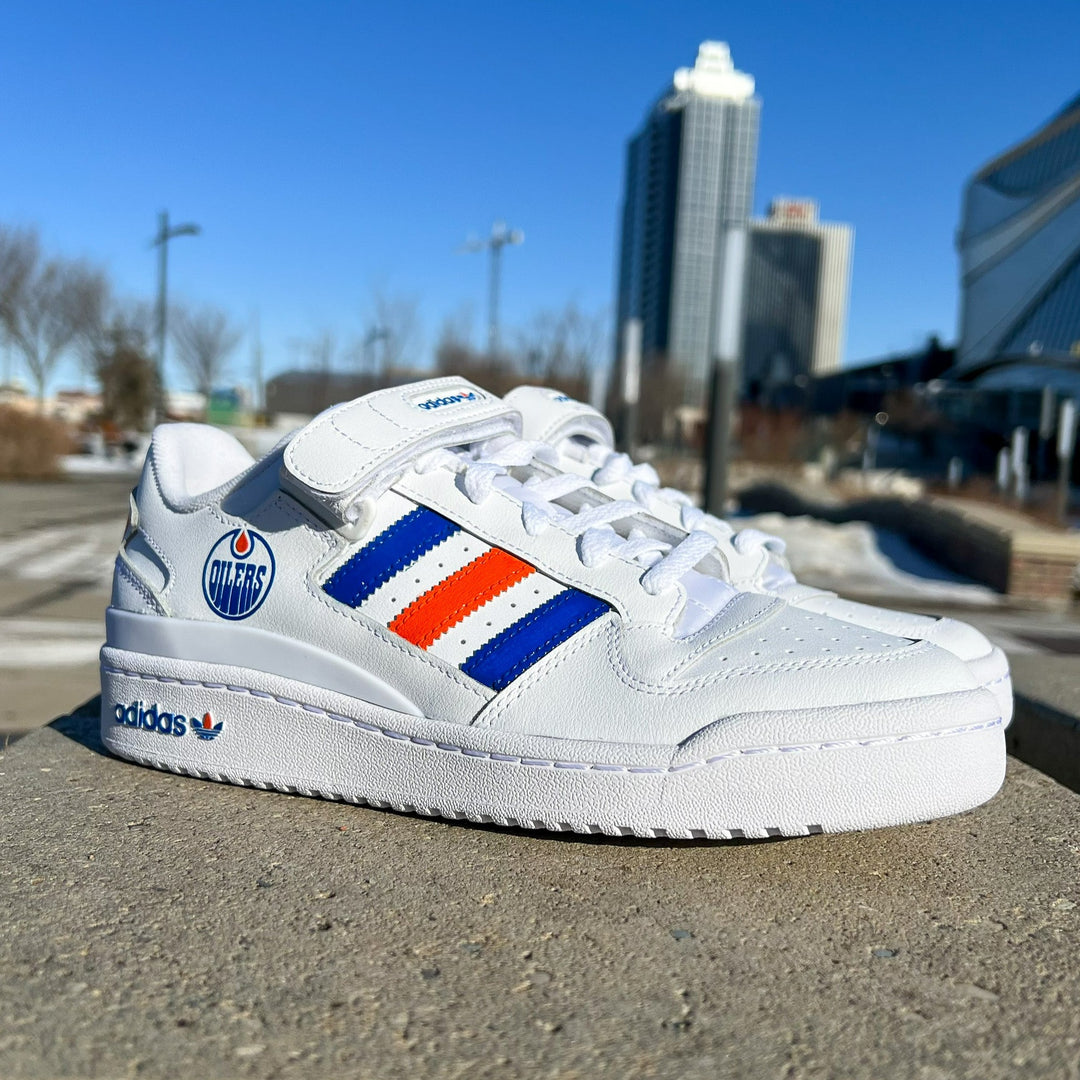 Edmonton Oilers adidas Forum Low Shoe - Limited Edition