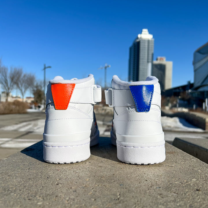 Edmonton Oilers adidas Forum Mid Shoe - Limited Edition