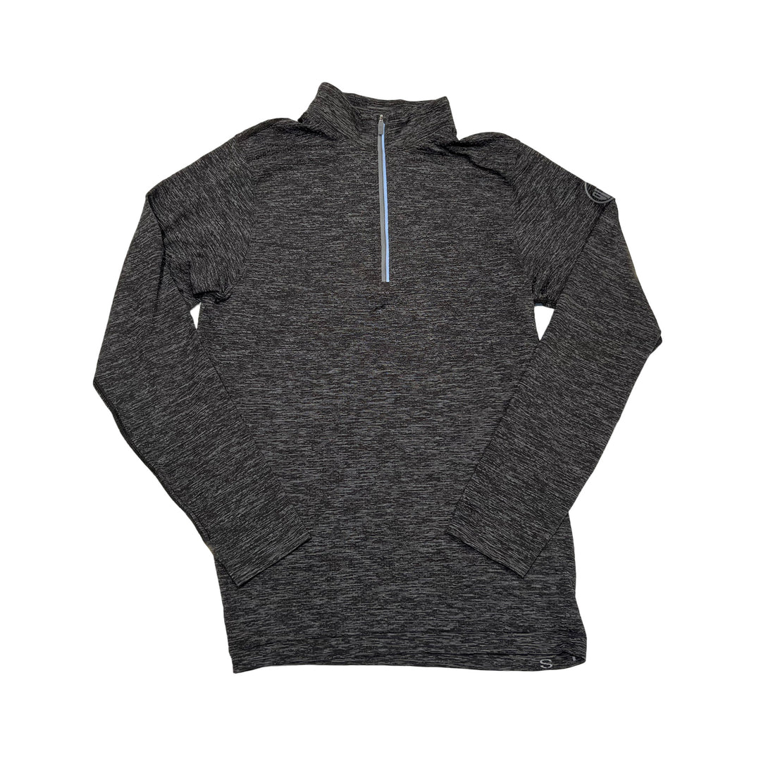 Edmonton Oilers lululemon Metal Vent Tech Midweight Grey Half-Zip Sweatshirt