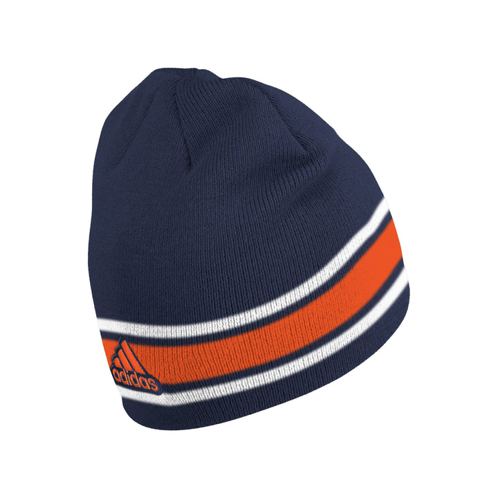 Edmonton Oilers Adidas Blue Coach Toque/Beanie