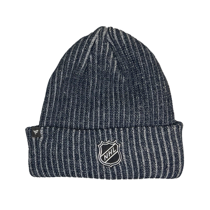 Edmonton Oilers Navy Athletic Cuffed Beanie