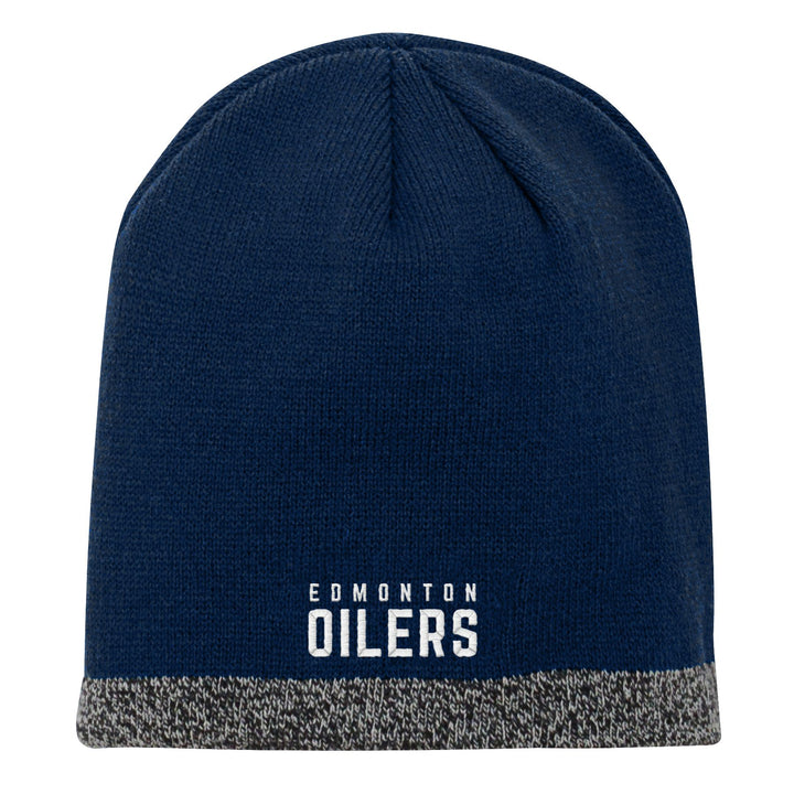 Edmonton Oilers Youth Jacquard Beanie Knit