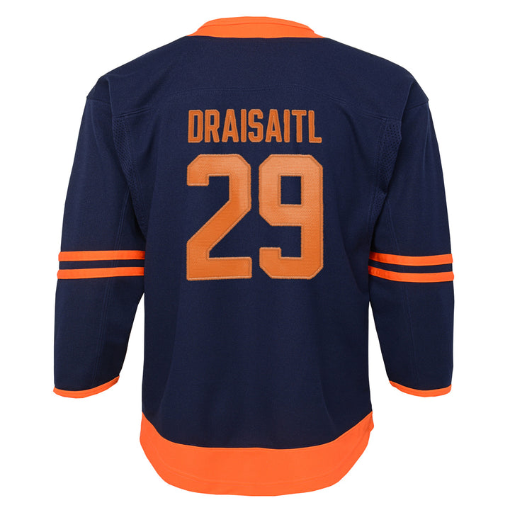 Leon Draisaitl Edmonton Oilers Youth Navy/Alternate Jersey