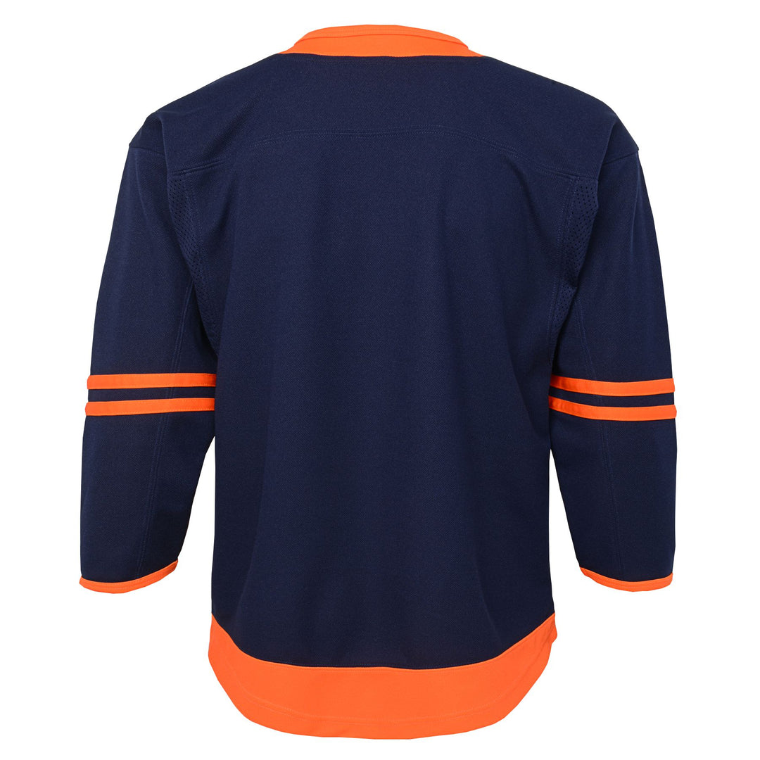 Edmonton Oilers Infant Navy/Alternate Blank Jersey