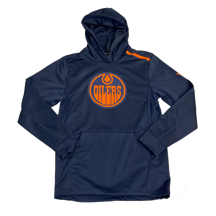 Edmonton Oilers Authentic Pro Locker Room Alternate Logo Hoodie
