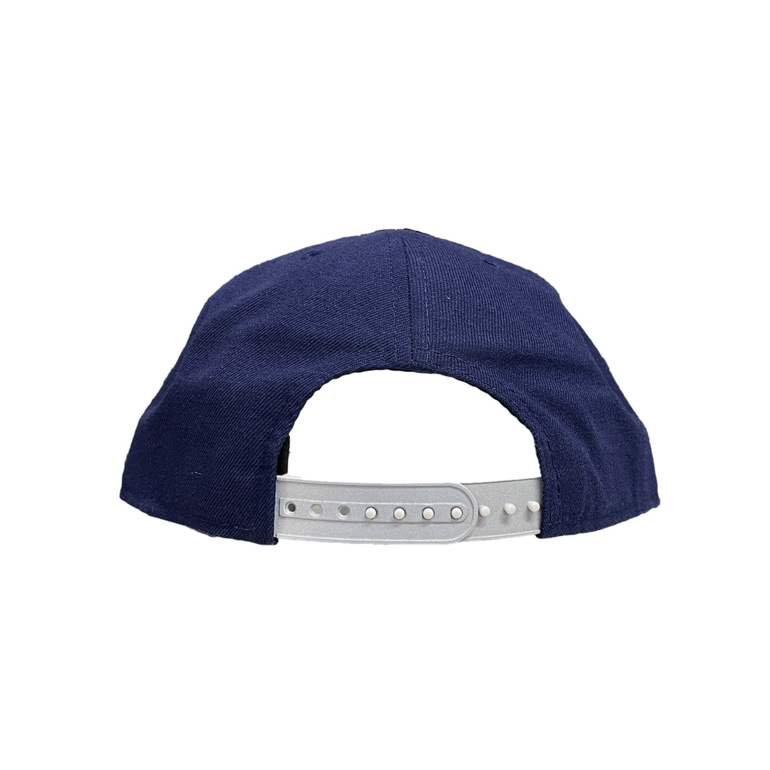 Edmonton Oilers New Era Navy Reflective Logo Snapback