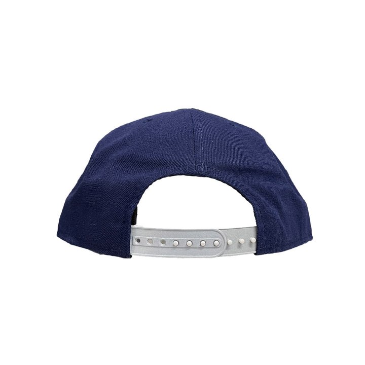 Edmonton Oilers New Era Navy Reflective Logo Snapback