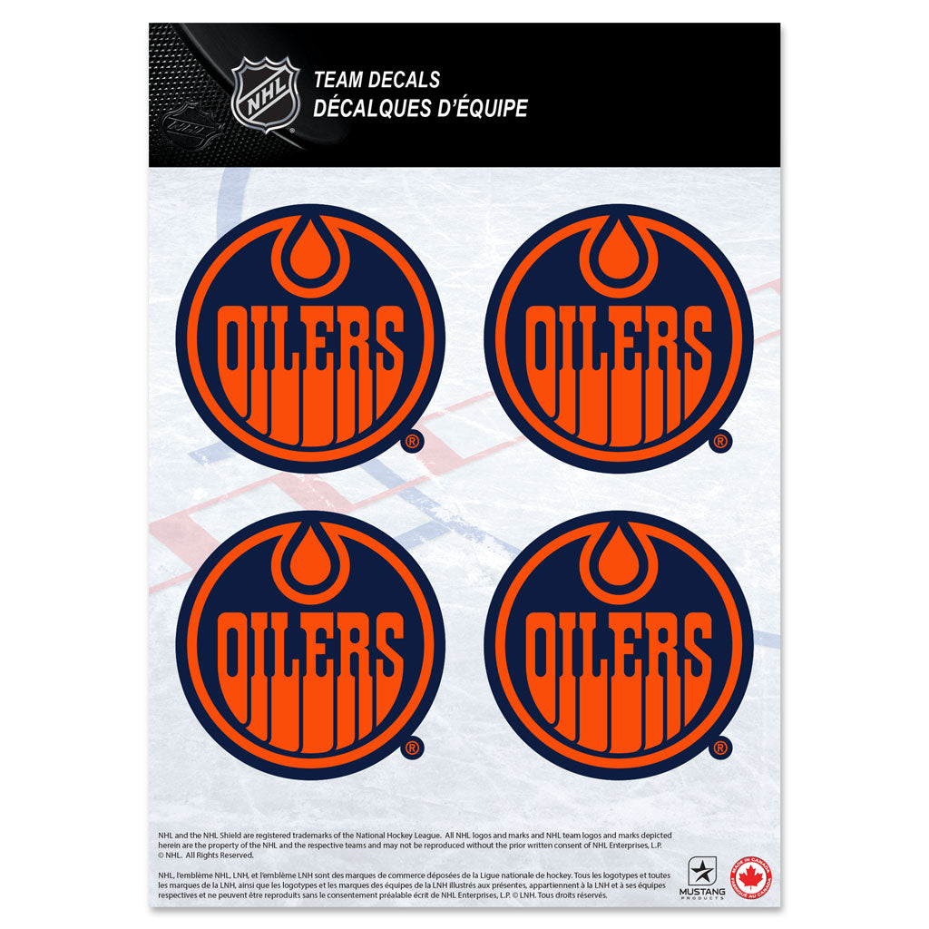 Edmonton Oilers Mini Team Alternate Logo Decals