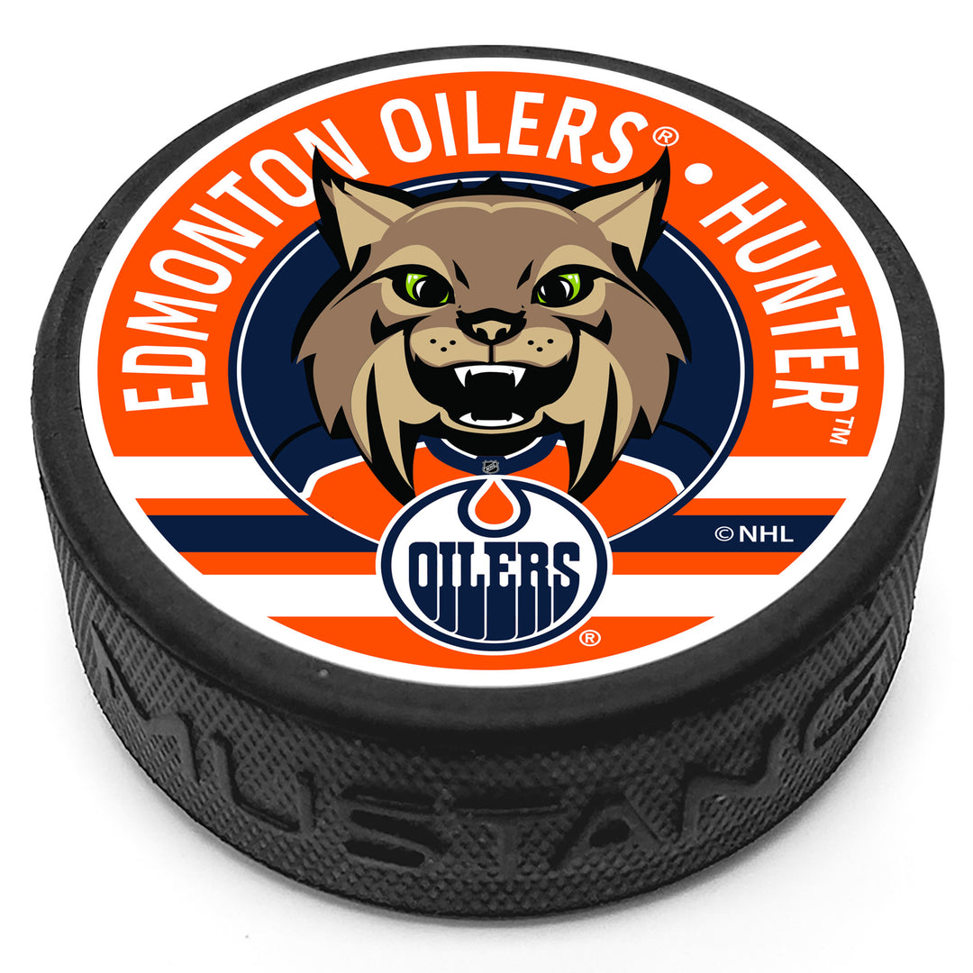 Edmonton Oilers Mascot Puck "Hunter"