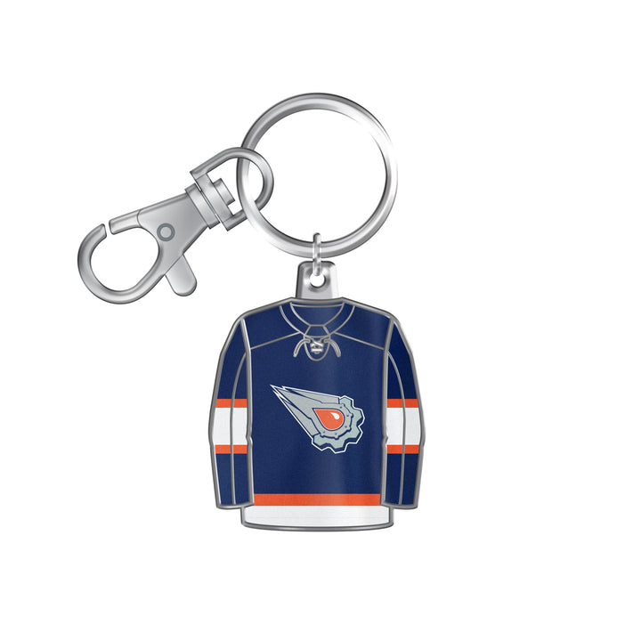 Edmonton Oilers Reverse Retro Jersey Keychain