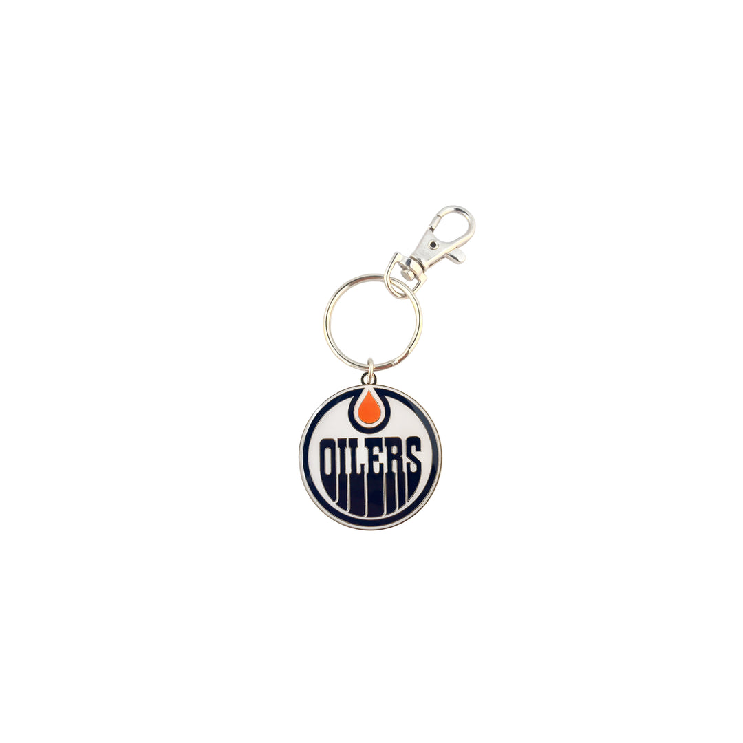 Edmonton Oilers Home Logo Keychain