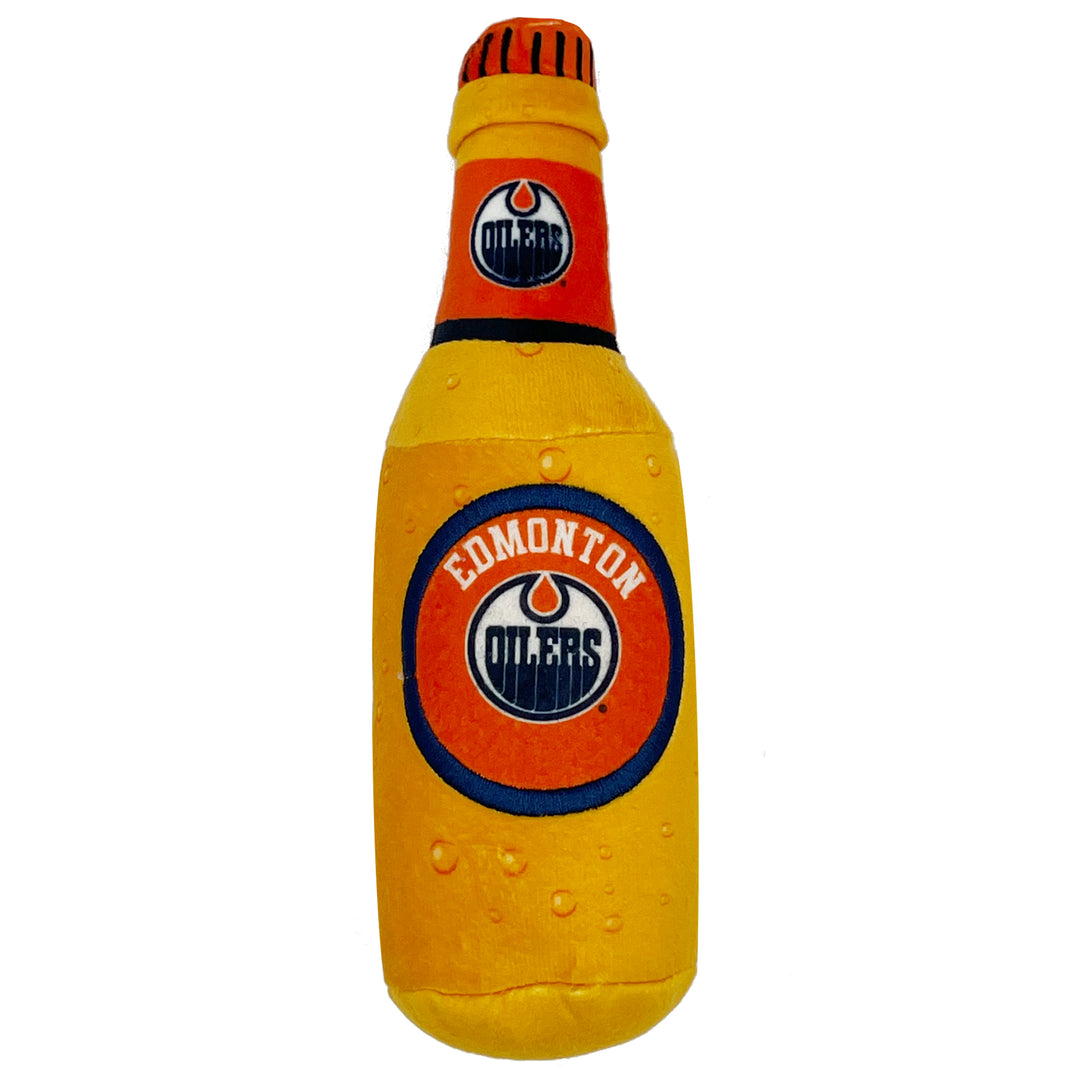 Edmonton Oilers Bottle Dog Toy