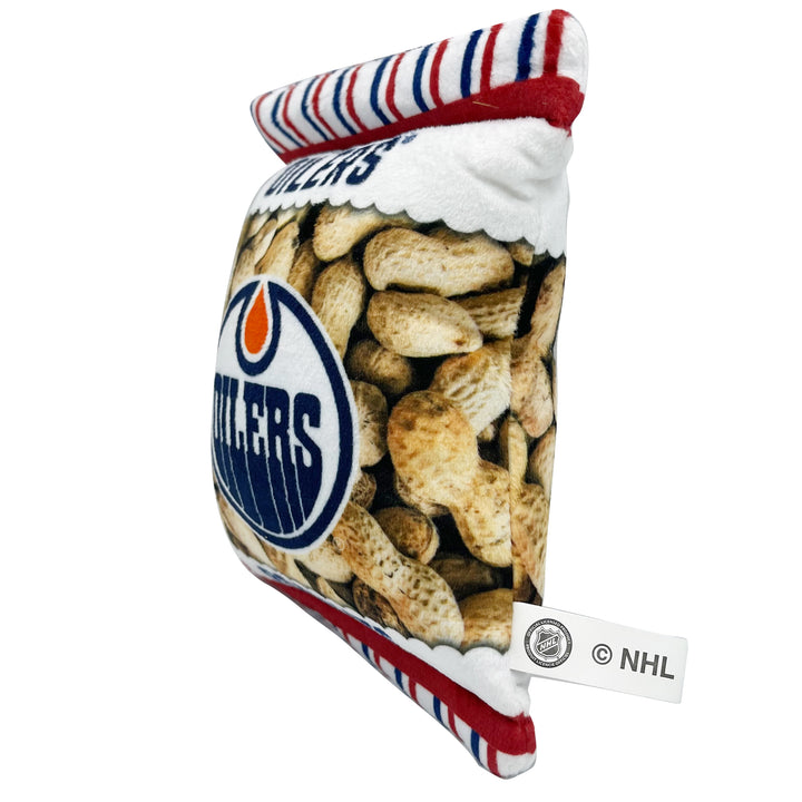Edmonton Oilers Bag of Peanuts Dog/Pet Toy