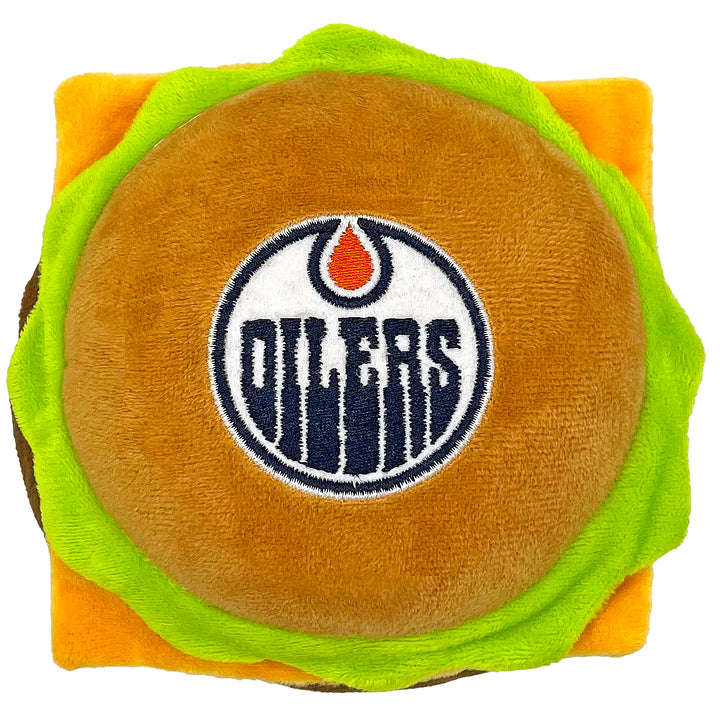 Edmonton Oilers Hamburger Dog/Pet Toy