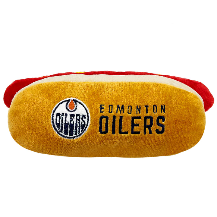 Edmonton Oilers Hot Dog Pet Toy