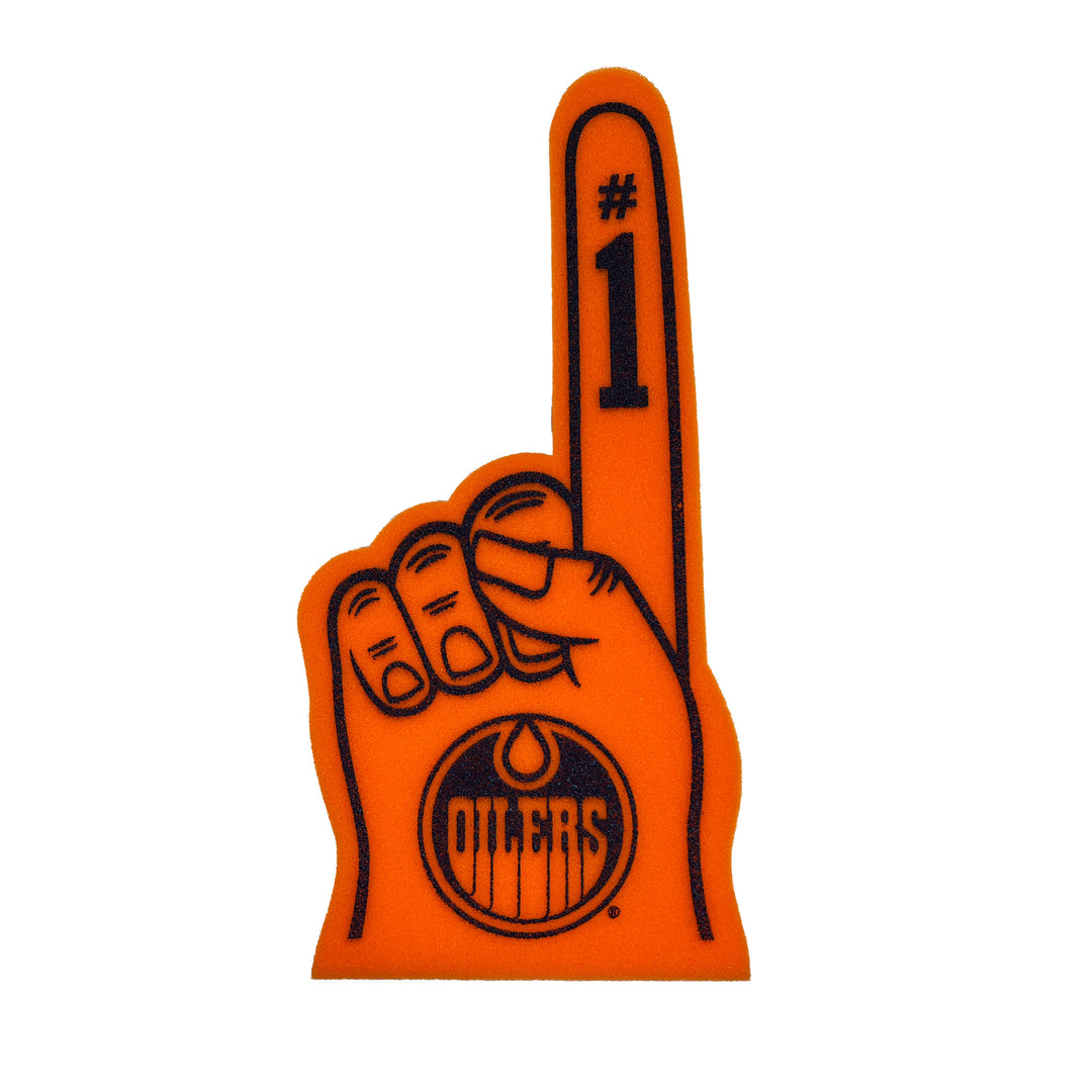 Edmonton Oilers Orange Foam Finger