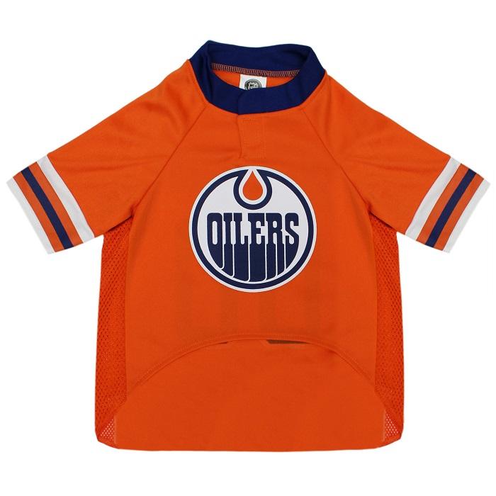Edmonton Oilers Pets First Orange Hockey Jersey