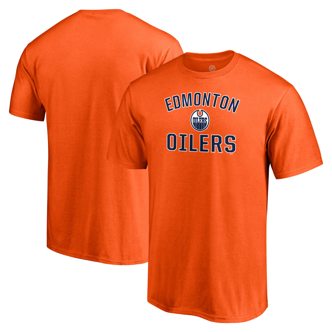 Edmonton Oilers Victory Arch Orange T-Shirt