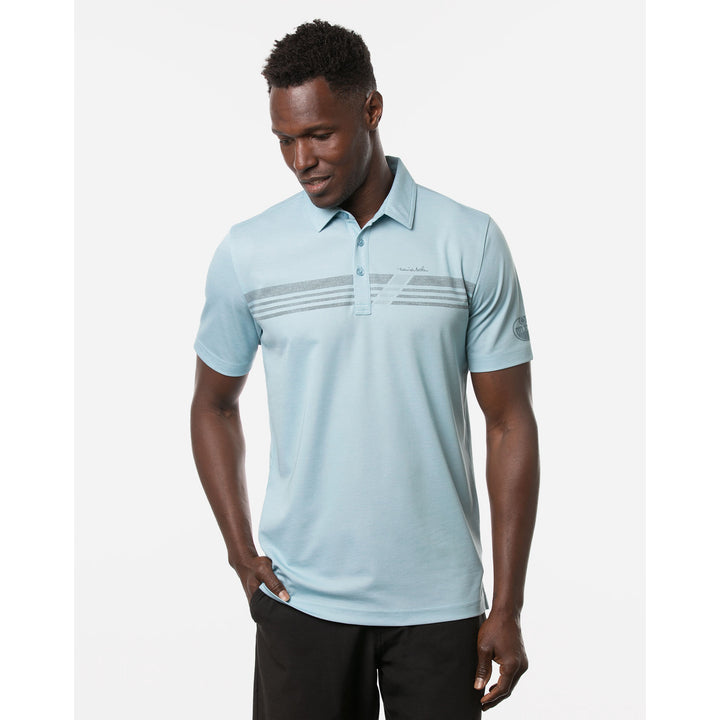 Edmonton Oilers TravisMathew Even Money Blue Polo