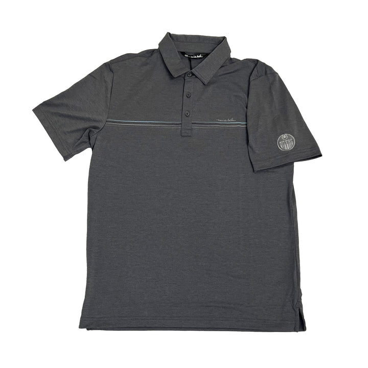 Edmonton Oilers TravisMathew Knot Today Grey Polo