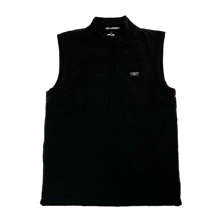 Edmonton Oilers TravisMathew Interlude Black Puffer Vest